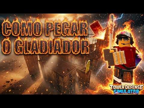How To Catch Gladiator In Tower Defense Simulator | How To Get Gladiator On TDS