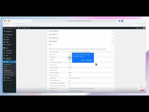 How to Check PHP Version in WordPress Using Site Tools (Step-by-Step)