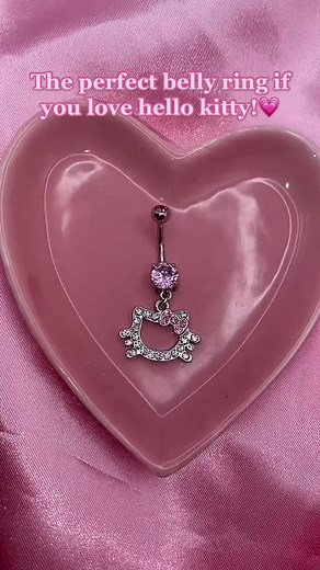 Hello Kitty Belly Ring Restocked - Shop Now!