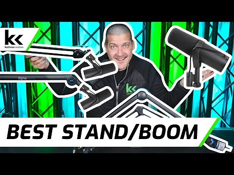 Best Mic Stand & Boom Arm For Shure SM7B | Demo & Review