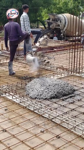 27K views · 1K reactions | Ground Slab Casting #RMCPlant | Sonu Kumar Sah | Facebook