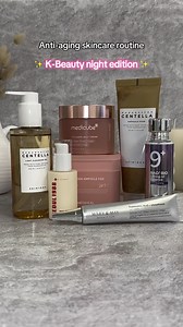 Anti-aging night time skincare routine 🫶 #kbeauty #lilabeauty #koreanskincare #skincareroutine #glassskin | Lila Beauty
