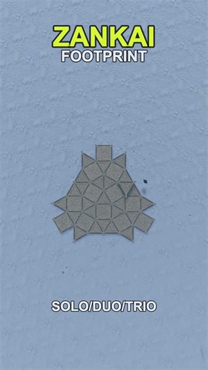 ZANKAI - SOLO/DUO/TRIO BUNKER BASE FOOTPRINT - Rust Base 2026