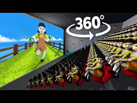 Squid Game Creepy Doll 360° - CINEMA HALL | VR/360° Experience