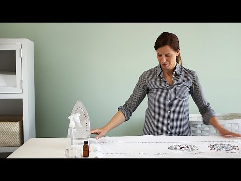 How to Iron a Raised Duvet Cover - Martha Stewart