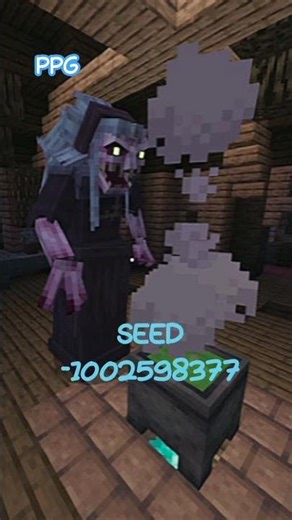 SCARIEST SEED IN MINECRAFT 😱🧐 #shortsfeed #minecraft #shortsviral #minecraftserver #trending