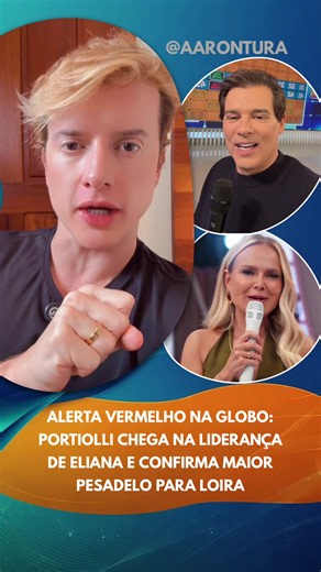 Celso Portiolli ameaça liderança de Eliana — audiência Domingo Legal