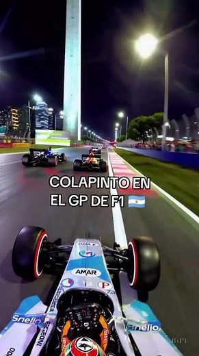 Franco Colapinto en el GP del Obelisco de F1