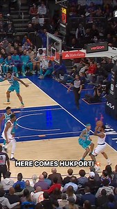 150K views · 736 reactions | Another WILD one-handed jam from Ariel Hukporti ‍ | Hornets-Knicks • NBA League Pass | NBA | Facebook