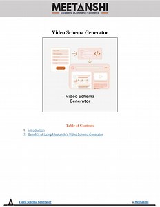 Video Schema Generator - SlideServe