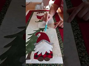 Machine Quilting for Beginners on a Table Runner