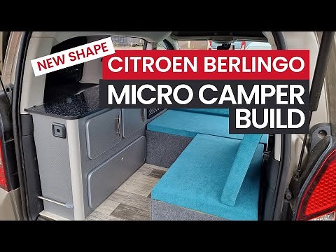 Micro Campervan Conversion Build | 5 Days in 5 Mins