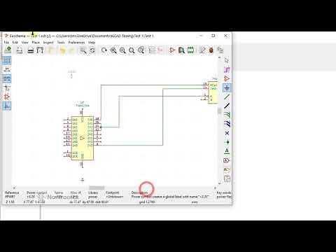 Getting Started with KiCAD - PART 5 - Power rails