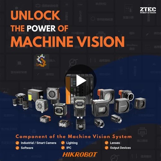Unlock the power of Machine Vision | Machine Vision vs. Industrial Camera | ZTEC