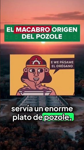increíble origen del pozole #pozole #mexico #historia #cultura