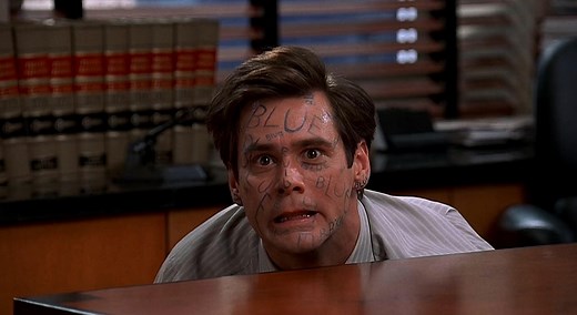 He's his own worst enemy. Jim Carrey stars in Liar Liar. Now on Netflix. | Netflix