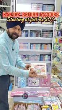 Kanjak Return Gifts starting at ₹20 | Bombay Pen Store | Wholesale stationary Sadar Bazar