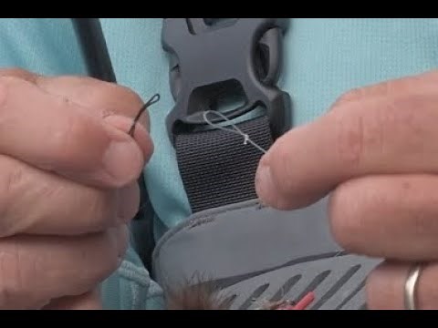 HOW TO PUT A TIPPET ON A SINKING LINE