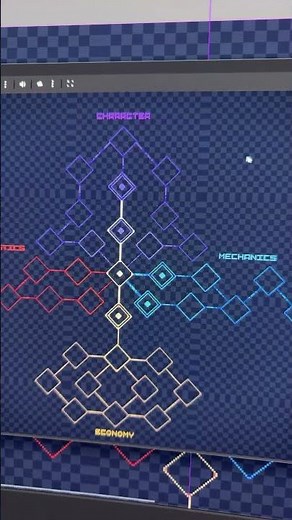 Godot skill tree animations complete #godot #gaming #pinball #indiegame #solodev