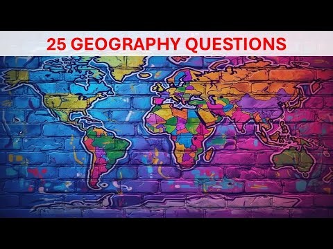 Trivia Trials - 25 Challenging Geography Trivia Questions - Trivia Quiz