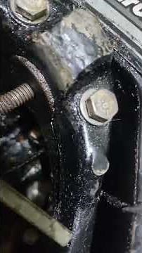 Alpha 1 Gen 2 sterndrive upper steering pin removal part 1
