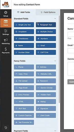 Easily add a contact form to your WordPress site with the Contact Form 7 plugin