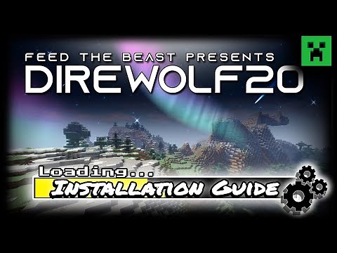 How To Download and Install FTB Direwolf20 for Minecraft