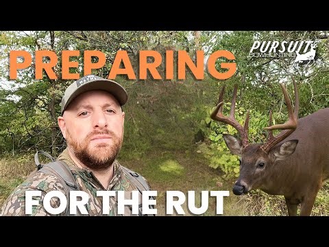 PRE-RUT Bowhunting Tactics That WORK | Preparing and Scouting for PRE-RUT! #hunting #deer