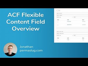 ACF Flexible Content Field in Oxygen Overview
