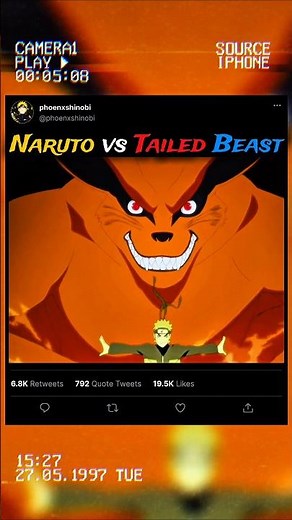 Naruto vs Tailed beasts | Naruto Shippuden | #anime#naruto