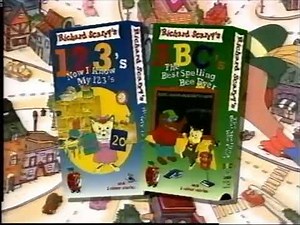 The Busy World of Richard Scarry Home Videos Promo (1998)