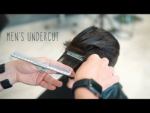 HOW TO CUT MEN'S UNDERCUT haircut tutorial - NIKITOCHKIN