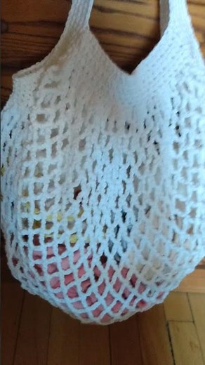 Sac filet crochet