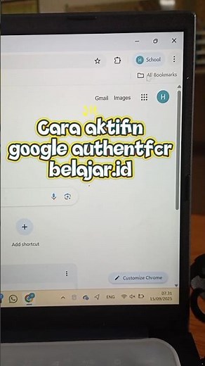How to activate Google Authenticator belajar.id #school #belajarid #authenticator