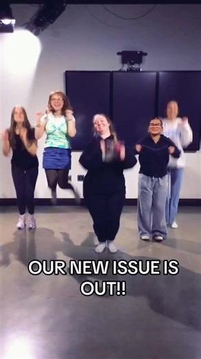 Our latest issue “FIGHT” is out now! Pick it up in any of your classes or right outside of Eriksen’s room! #issue #boomshakalaka #dance #viral #fyp