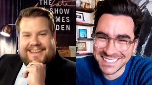 Dan tells James about the fantastic fans from "Schitt's Creek" and the important of his character's story. We're going to miss the Rose family so much!!! | The Late Late Show with James Corden