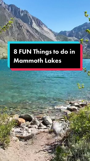 Explore Mammoth Lakes California: Must-Visit Places and Fun Things To Do