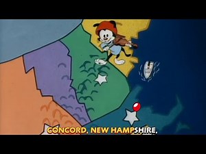 Wakko’s America, but it’s ranked from worst to best state to live in