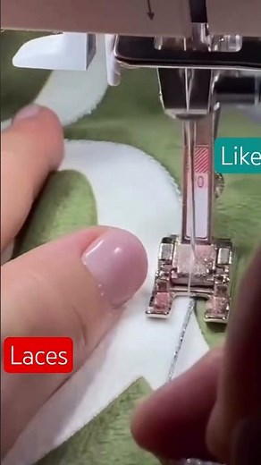 How to stitch laces with a design।।Perfect Lace Attachment Technique | Tailoring Tips #fashion