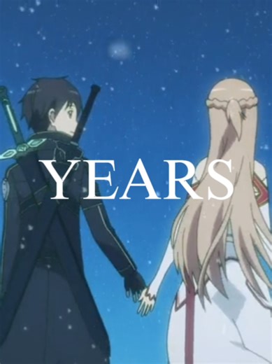 This edit started off as something wholesome for these two. Asuna x Kirito... Now turned into a tribute for my grandma that passed away yesterday. This song reminds me of the love I have for her, unconditional love that I'll forever cherish. ❤️‍🩹 Song: A Thousand Years by @JohnMichael howell @JVKE #asunaxkirito #swordartonline #athousandyears #loveyouforever #alwaysinmyheart❤️
