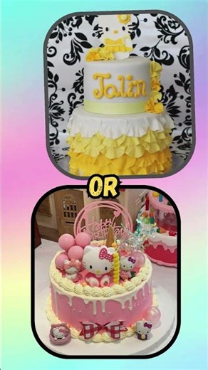 Pink Hello Kitty💖 or Yellow Hello Kitty💛? Pick your favorite aesthetic! 😍#shorts #sanrio #hellokitty