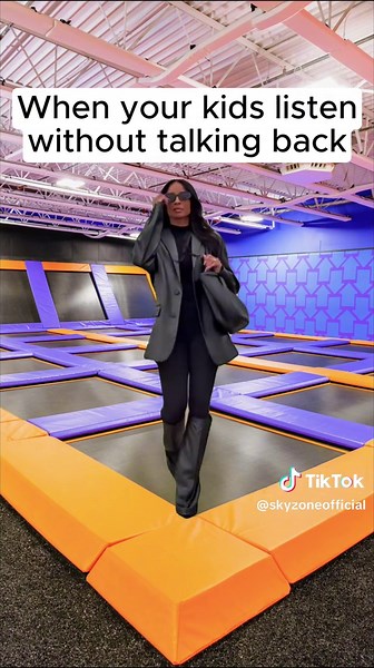 "She believed she could, so she did." ✨ #SkyZone