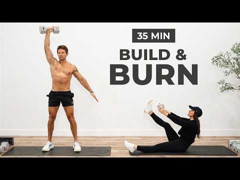 35 Min Total Body Dumbbell Shred | Strength & Burn