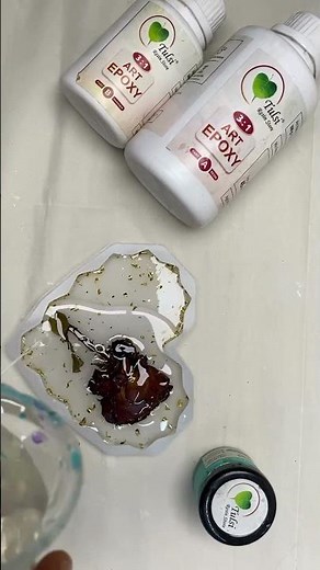 How to Make a Resin Rose Frame | Easy Resin Art Tutorial