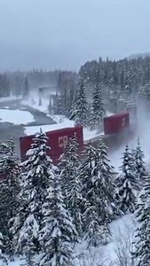 164K views · 26K reactions | Snow Train in Banff National Park Alberta TodaysCanada  by Ruby Garcia | TodaysCanada | Facebook