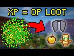 Minecraft, But XP Gives You OP Loot