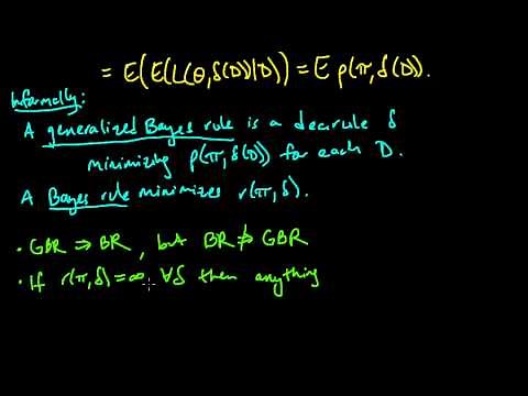 (ML 11.8) Bayesian decision theory