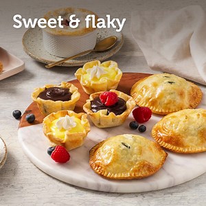 Create flaky, sweet or savory recipes, with a gourmet touch. Try these delicious recipes featuring our GOYA® Empanada Dough-Puff Pastry for Baking. | Goya Foods