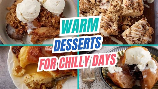 The warm desserts everyone craves on chilly days