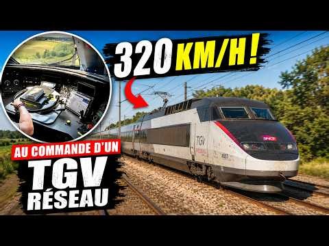 CABRIDE TGV RÉSEAU 4K | Reims → Paris Est | 100% Sons Réels de la Cabine